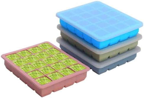 1 Tbsp Silicone Freezer Molds, Silicone Food Freezer Tray