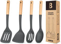 Badiano Silicone Cooking Utensils Set, Grey
