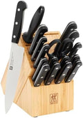 ZWILLING TWIN Gourmet 18-pc German Knife Block Set