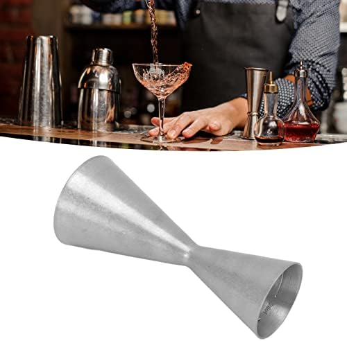 Stainless Steel Cocktail Jigger, Dual Shot Japanese Bartending