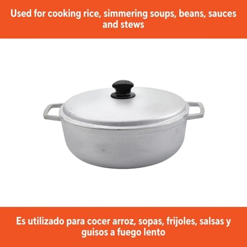 3-Piece Cast Aluminum Caldero Set, 1.5/2.5/5.2 QT