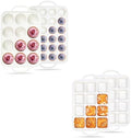 2 Pcs Muffin Pans + 2 Pcs Mini Brownie Pans