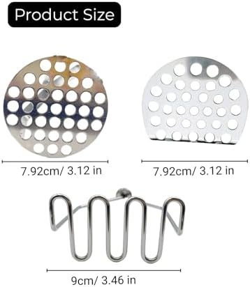 3 PCS Potato Masher Stainless Steel,Bean Smasher,Food Fruit Egg Masher