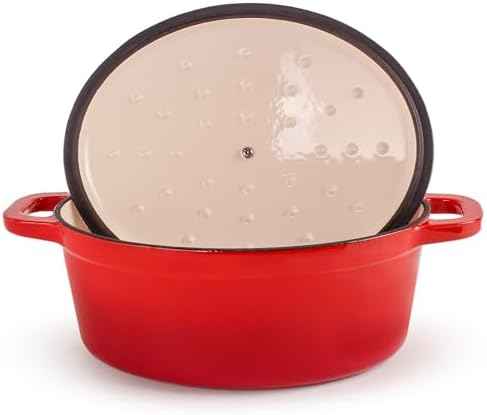 BergHOFF 9Pc Neo Cast Iron Cookware Set, Silicone Heat Spatulas