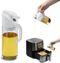 Dreamfarm Oileroo Lite Oil Sprayer, Pourer & Doser, White