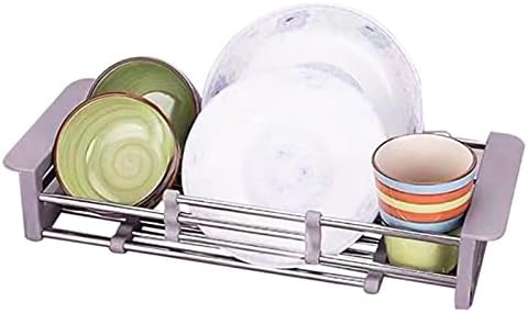 Draining rack Drain Basket Expandable Dish Drying Rack Over Sink