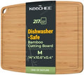 Keechee Dishwasher Safe Bamboo Cutting Board, Lightweight & Durable