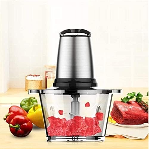 Electric Food Chopper, 300W, 2L Glass Bowl