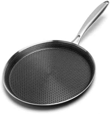 Innerwell Nonstick Crepe Pan 11inch Stainless Steel Crepe Pan