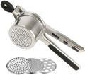 Mindful Design Large 15oz Potato Ricer, Heavy Duty Stainless Steel