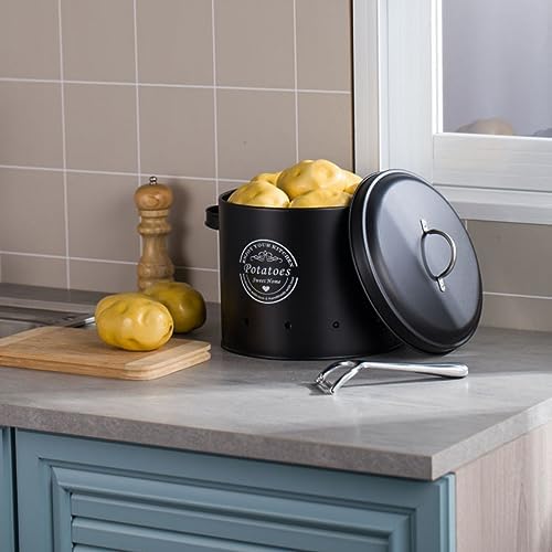 Potato, Onion & Garlic Kitchen Storage Canisters, Kitchen Vegetable