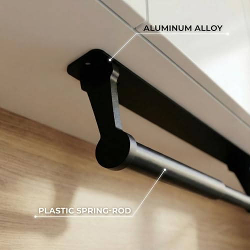 Black Wall-Mounted Paper Towel Holder, Under Cabinet