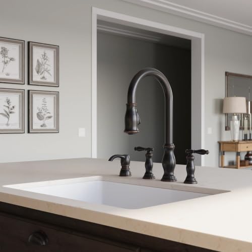 Pfister Hanover Kitchen Faucet, Tuscan Bronze, F5314HNY