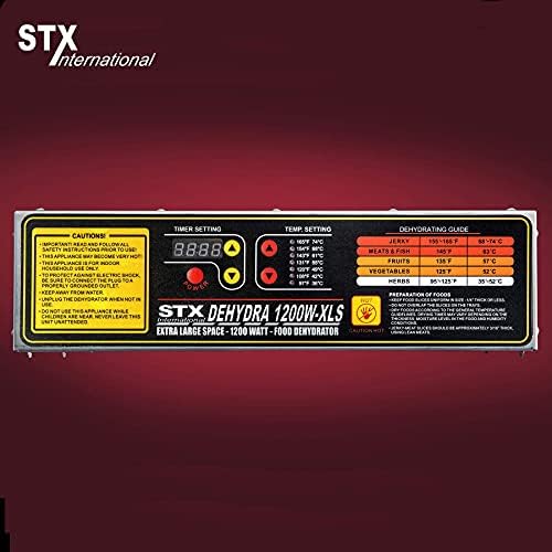 STX International Dehydra 1200W-XLS Food Dehydrator, 10 Trays