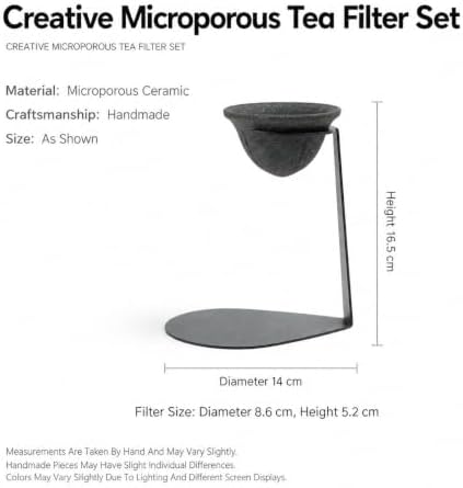Microporous Ceramic Coffee Filter Porous Pour Over Dripper Stand
