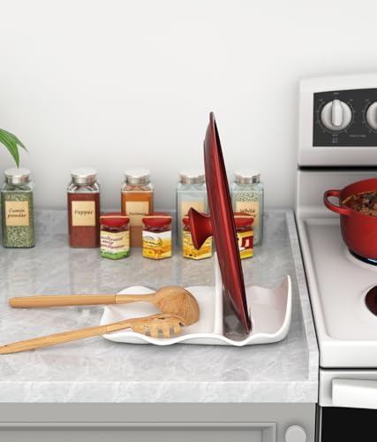 Spoon Rest for Stove Top, Spatula Rest & Kitchens Utensils Holde