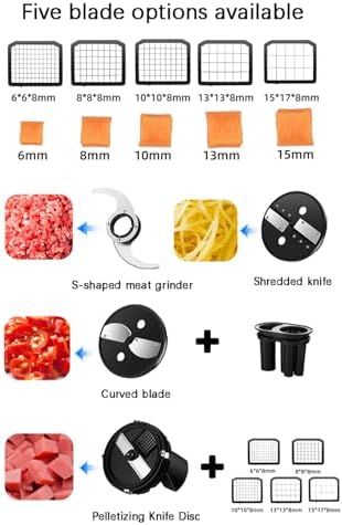 5-in-1 Food Processor, 600W, 5L Capacity
