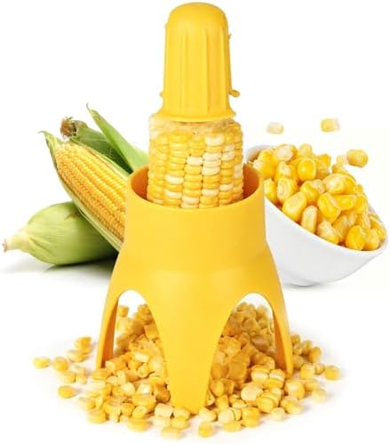 Corn Stripper and Peeler Tool, Non-Slip Handle