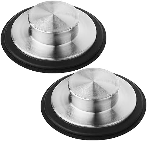 Tifanso 2PCS 3.34" Stainless Steel Kitchen Sink Stopper for 3-1/2"
