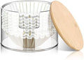 Qunclay Acrylic Coffee Filter Holder Reusable Clear Coffee Filter