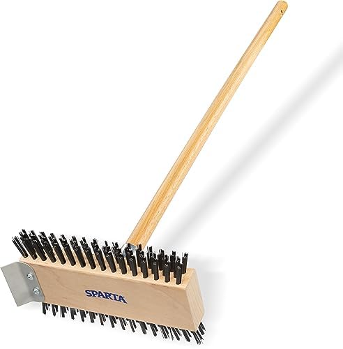 SPARTA 30-Inch Stainless Steel Grill Brush