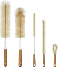 ALINK Extra Large Long Bottle Brush Set - 16" / 15" Long Bamboo Handle