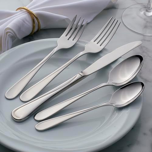 Oneida Flatware Flight Dinner Forks 18/0 Silverware Set for 4