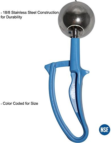 Tiger Chef 2-Oz. Blue Easy Grip Left & Right Ergonomic Squeeze Handle