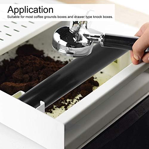 Jenngaoo Coffee Knock Box Rod 9.3x1.4in Removable Plastic Knock Rod