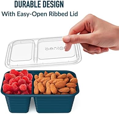 Bentgo Prep 2-Compartment Snack Containers, 20 Piece, PFAS & BPA-Free