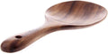 Natural Wooden Rice Spoon Non-stick Wooden Rice Paddle Rice Scooper