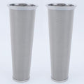 Set of 2 Cold Brew Coffee Filter for 64oz / 2Quart Wide Mouth Mason