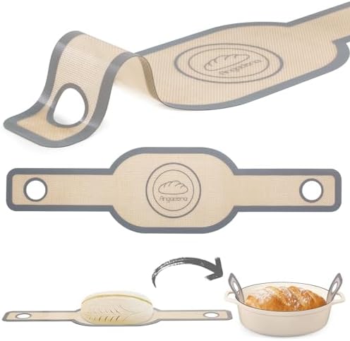 Angadona Silicone Bread Sling Oval. Non-Stick & Easy Clean Reusable