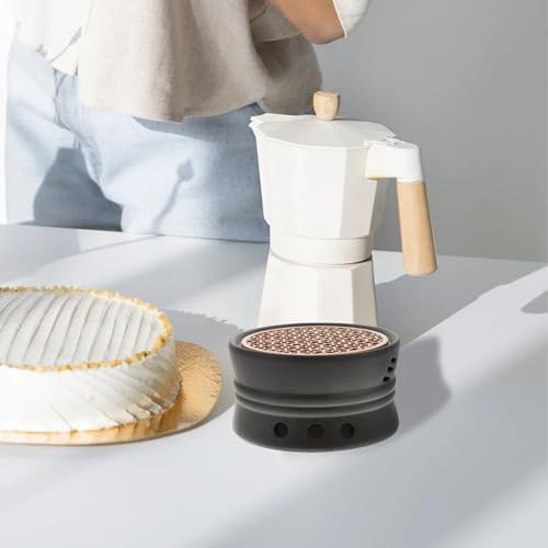 Japanese Ceramic Teapot Warmer with Copper Candleholder Base Tea