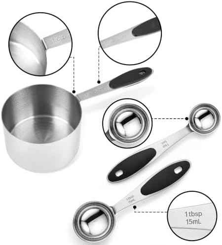 10-Piece Magnetic Measuring Cups and Spoons Set