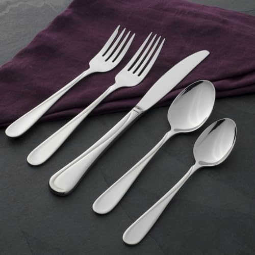 Oneida Flatware Flight Salad Forks 18/0 Silverware Set for 4