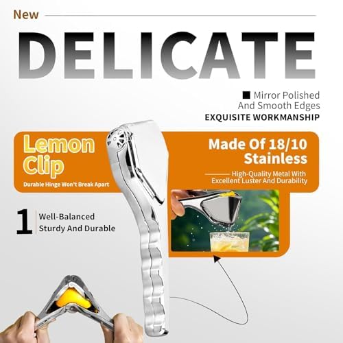 Stainless Steel Lemon Squeezer