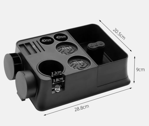 Espresso Coffee Station Organizer Box Fit for Storage 51, 54, 58MM