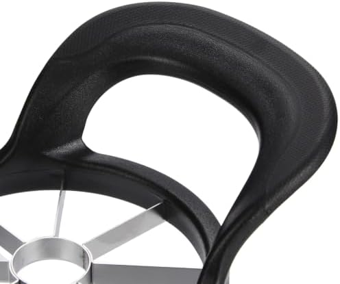 8-Wedge Stainless Steel Apple Slicer and Corer, Black
