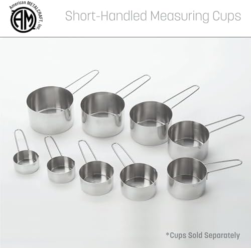 American METALCRAFT, Inc. 1/4 Stainless Steel Measuring Cup