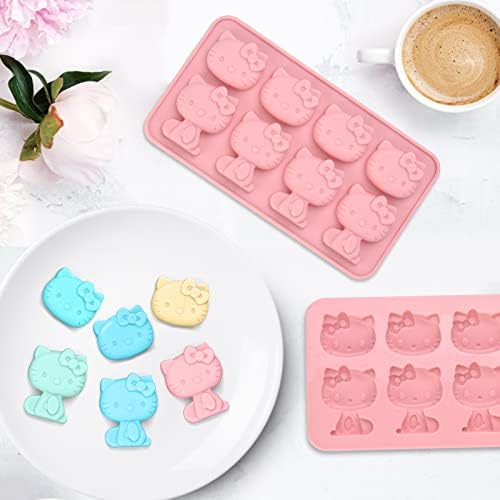 Hello Kitty Silicone molds,Small ice mold,Chocolate tray for