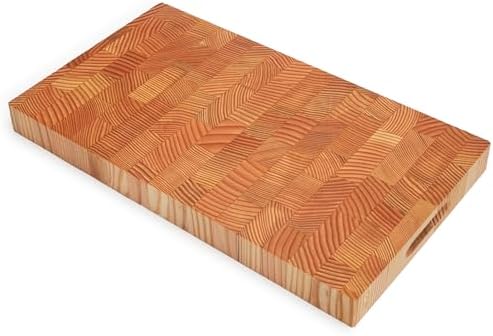 BOUMBI Douglas Fir Cutting Board, 19.7" x 12.2" x 1.5"