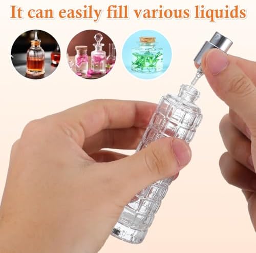 Ipetboom Crystal Glass Bitters Spray Bottle, 30ml
