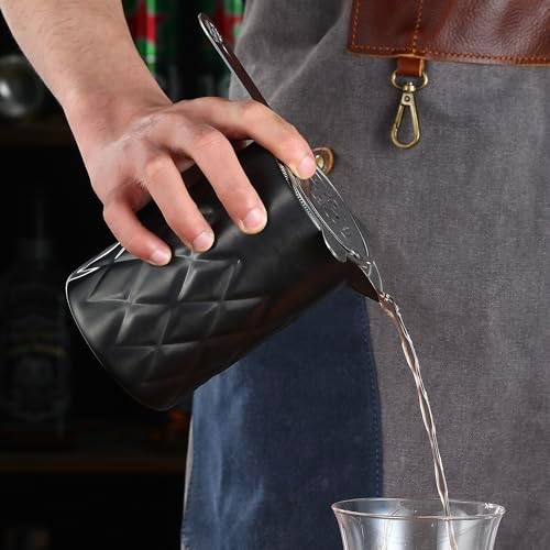 Cocktail Mixing Glass, Stirring Glass, Mixing Tin,Bar Mixing Pitcher