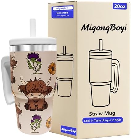 20-OZ Insulated Water Bottle,Insulated Stainless Steel Tumbler