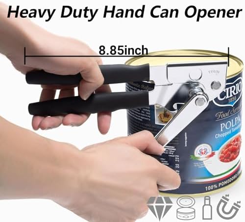 [Upgrade] Commercial Can Opener, Durable All-Steel Construction