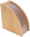 Coffee Filter Paper Stand Fan Shaped Dispenser with Slide Open Design