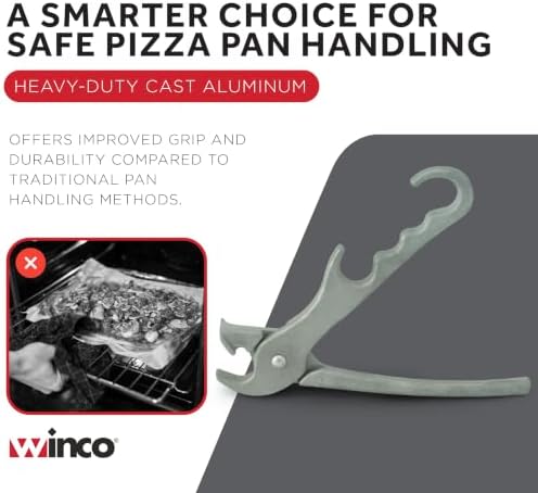 Winco 8-Inch Cast Aluminum Pizza Pan