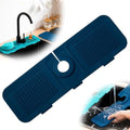 Kitchen Sink Splash Guard, Silicone Sink Mat for Faucet, 2024 Draining