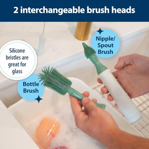 Dr. Brown's Electric Silicone Brush Set